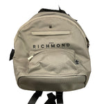 JOHN RICHMOND zaino tinta unita con stampa logo Beige per Bambino RBA25015ZA BEIGE JOHN RICHMOND 