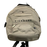 JOHN RICHMOND zaino tinta unita con stampa logo Beige per Bambino RBA25015ZA BEIGE JOHN RICHMOND 