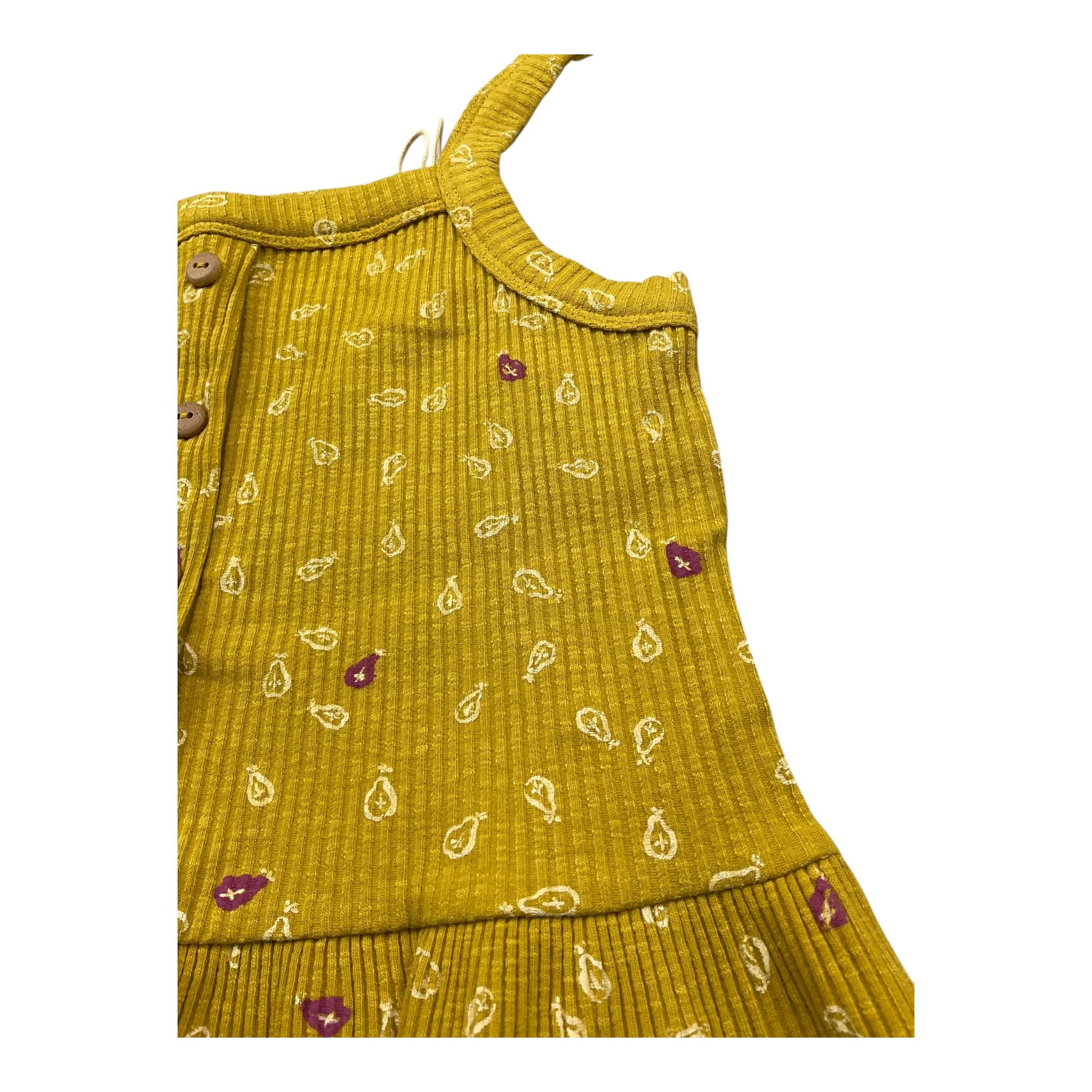 Play Up Top Tinta Unita con Stampa per Bambina PA044AQ11152 GIALLO PLAY UP 