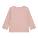 GUESS shirt girocollo tinta unita con stampa in contrasto Rosa per Neonata A4BI03J1314 ROSA GUESS 