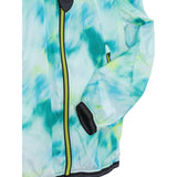 Blauer Giubbino Tinta Unita Stampa Fantasia con Cappuccio per Bambino 24SBLKC04382 VERDE BLAUER 