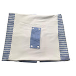 I Delfi Coperta Tinta Unita con Fantasia per Neonato 25P5275 BIANCO I DELFI 