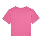 Calvin Klein T-Shirt Girocollo Tinta Unita con Stampa per Bambina IG0IG02346 ROSA CALVIN KLEIN 