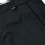 I'M Brian Pantalone Tinta Unita con Elastico In Vita per Bambino PA3234J NERO I'M BRIAN 