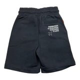 Suns Bermuda aus Tigerfleece, einfarbig mit schwarzem Kontrastdruck für Jungen
