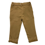Carre'Ment Beau Schlichte Hose mit verstellbarer Taille in Beige für Neugeborene