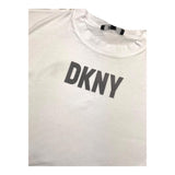 Balmain T-Shirt, einfarbig, Rundhalsausschnitt, mit weißem Logo-Print für Mädchen