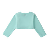 Sarabanda giacca Tinta Unita con Zip per Bambina 0B354 VERDE ACQUA SARABANDA 