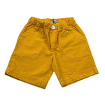 J.O. Milano Bermuda Tint Unita con Elastico In Vita Senape per Neonato 574D1 SENAPE J.O. MILANO 