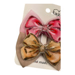 DAGA COLLECTION set fermagli bicolore forma fiocco Multicolor per Bambina A24156 MULTICOLOR DAGA COLLECTION 