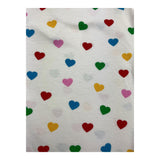 STELLA McCARTNEY ahirt girocollo tinta unita fantasia cuori Bianco per Neonata TT8000 BIANCO STELLA McCARTNEY 