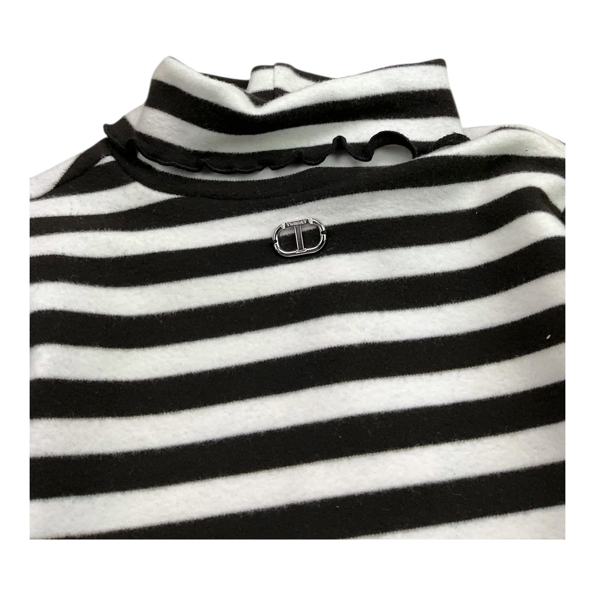 TWINSET maglia bicolore con fantasia a righe Bianco/nero per Neonata 232GJ2157 BIANCO/NERO TWINSET 