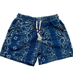 Saint Barth Costume Tinta Unita Stampa Fantasia per Bambino CAPRESEJR BLU SAINT BARTH 