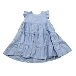 M+E' Abito Mezza Manica tinta unita Azzurro per Neonata U1399 AZZURRO M+E' 