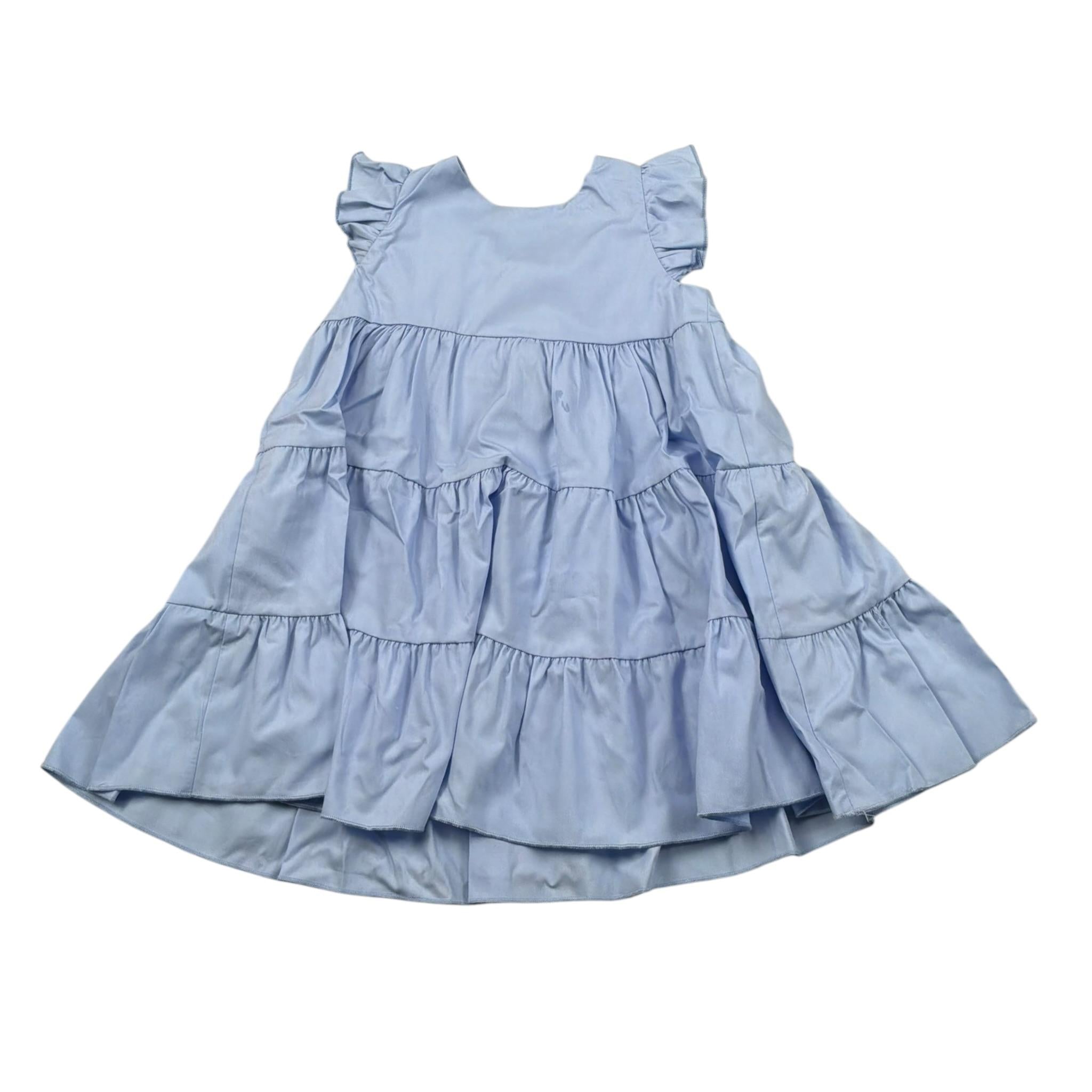 M+E' Abito Mezza Manica tinta unita Azzurro per Neonata U1399 AZZURRO M+E' 