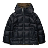 DSQUARED2 giubbino bicolore con cappuccio Nero per Bambino DQ2450 NERO DSQUARED2 
