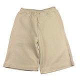 Barrow Kids Einfarbige Trainingsanzug-Bermudashorts mit beigem Aufdruck für Jungen