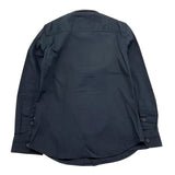 Cr7 Camicia Manica Lunga Tinta Unita per Bambino FW19 NERO CR7 