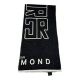 John Richmond Telo Mare Bicolore con Stampa Logo per Bambino RBP26028TM NERO JOHN RICHMOND 