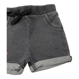 Losan Bermuda aus Fleece, einfarbig, grau für Neugeborene