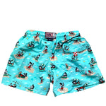 Saint Barth Costume Stampa Fantasia per Bambino JEA0004JEA VERDE ACQUA SAINT BARTH 