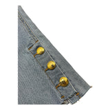 GAELLE jeans tinta unita a zampa con girovita regolabile Azzurro per Bambina 2745PD00025 AZZURRO GAELLE 