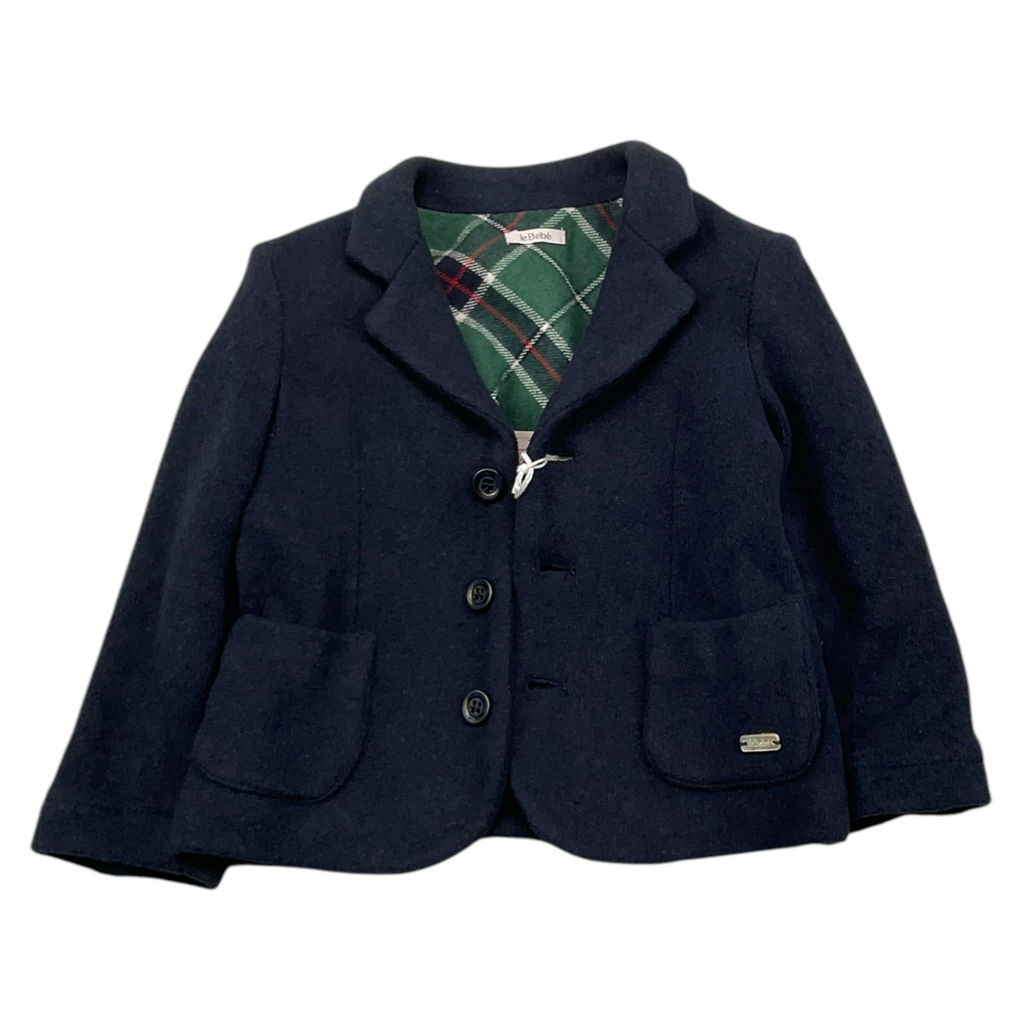 LE BEBE' giacca tinta unita con tasche Blu per Neonato LBB5169 BLU LE BEBE' 