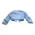 Meilisa Bai Coprispalle Tinta Unita per Neonata FL6279N AZZURRO MEILISA BAI 