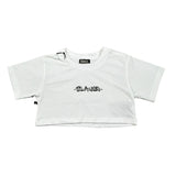 Blauer T-Shirt Girocollo Tinta Unita con Stampa per Neonata 25SBLGH02550XN BIANCO BLAUER 