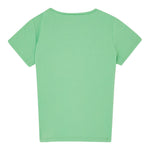 Liu Jo T-Shirt Girocollo Tinta Unita con Logo per Bambina GA5116 VERDE LIU JO 