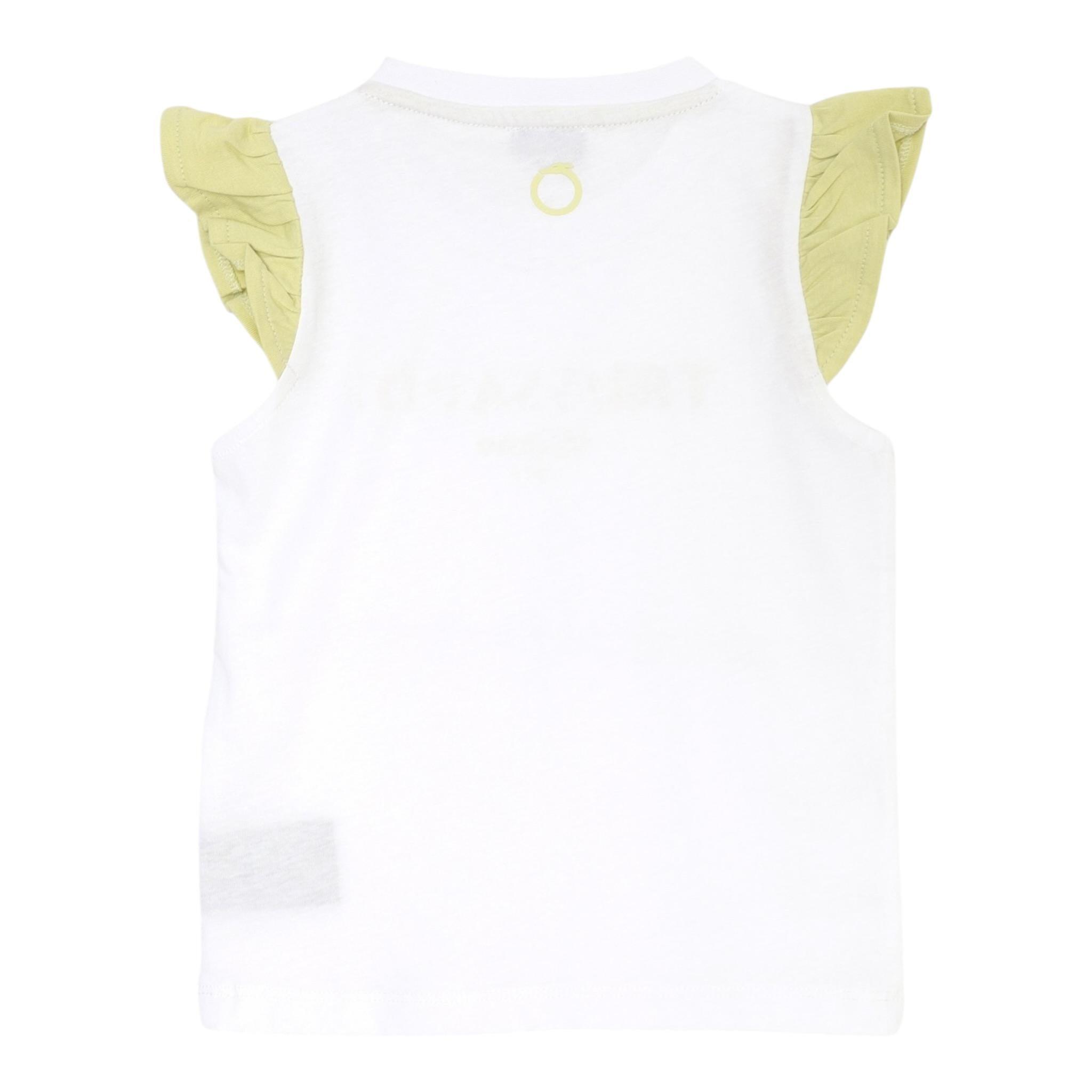 Trussardi Completo 2 Pezzi Canotta-Gonna Bicolore Bianco/Verde per Neonata TIP5006CJ BIANCO/VERDE TRUSSARDI 