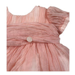 Le Bebe Abito Mezza Manica Tinta Unita per Neonata LBG5734 ROSA LE BEBE 