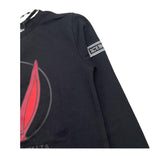 ICEBERG shirt girocollo tinta unita con stampa Nero per Bambino TSICE5320B NERO ICEBERG 