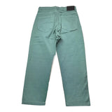 Never Too Jeans Einfarbig Mit Verstellbarer Taille Grün Für Jungen
