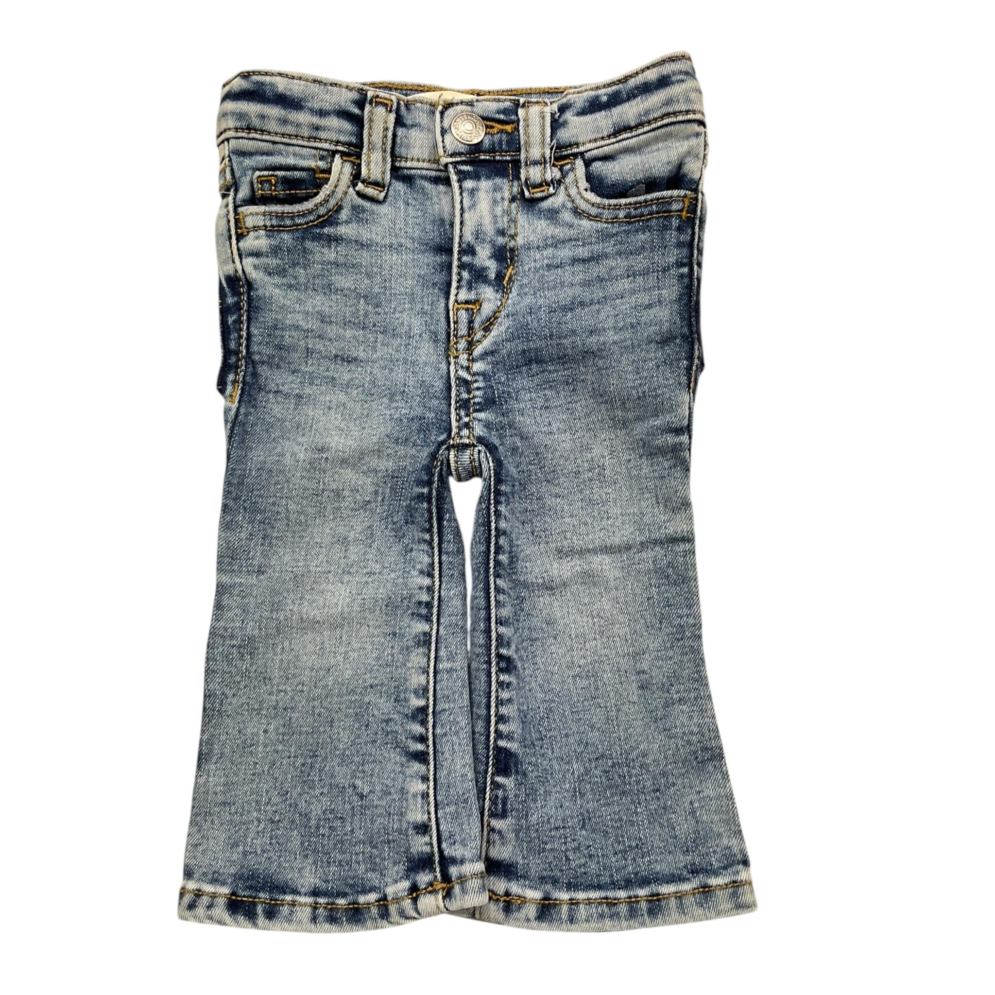 LEVI'S jeans tinta unita con girovita regolabile Azzurro per Neonata 1EK988 AZZURRO LEVI'S 
