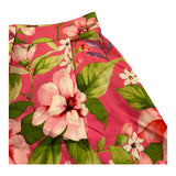 Twinset Short Tinta Unita con Fantasia Fiori per Bambina 231GJ2146 ROSA TWINSET 