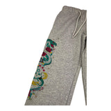 JOHN RICHMOND pantalone tuta tinta unita con stampa in contrasto Grigio per Bambino RBA25196PA GRIGIO JOHN RICHMOND 