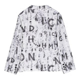 John Richmond Einfarbige Jacke mit Logo-Knöpfen Weiß für Jungen
