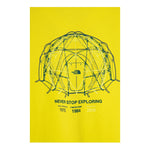 The North Face T-Shirt Girocollo tinta unita con Stampa Giallo per Bambino NF0A8AXGJ GIALLO THE NORTH FACE 