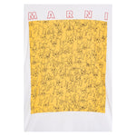 Marni T-Shirt Girocollo Tinta Unita con Stampa per Bambino M01414 BIANCO MARNI 