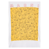 Marni T-Shirt Girocollo Tinta Unita con Stampa per Bambino M01414 BIANCO MARNI 