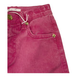 M+E' jeans tinta unita modello zampa Rosa per Bambina UE1465J ROSA M+E' 