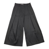 Alice Pi Schwarze Palazzo-Hose, einfarbig, für Mädchen