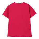 Il Gufo Abito Tinta Unita con Applicazione per Bambina P25VM783N0074 FUXIA IL GUFO 