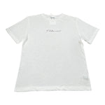 Lalalu' T-Shirt Girocollo Tinta Unita con Stampa per Bambino TSL130PB BIANCO LALALU' 