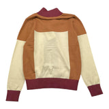 TRUSSARDI cardigan tricolore con bottoni Panna per Bambino TBA25048CD PANNA TRUSSARDI 