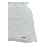 Cnd Abito Giromanica Tinta Unita per Neonata 901227 BIANCO CND 