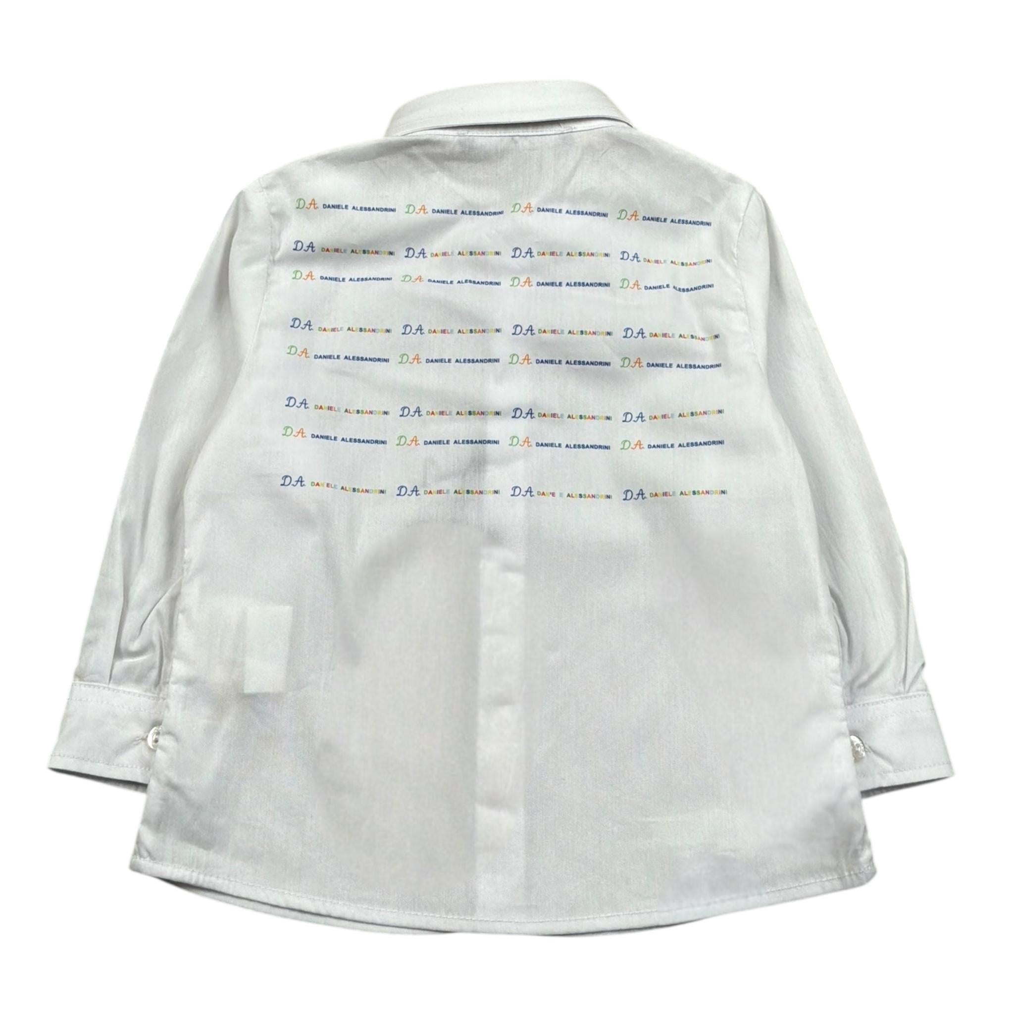 Daniele Alessandrini Camicia Manica Lunga Tinta Unita per Neonato 1295C00023 BIANCO DANIELE ALESSANDRINI 