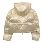 REFRIGIWEAR giubbino tinta unita con zip e cappuccio Panna per Bambina RWG961X PANNA REFRIGIWEAR 