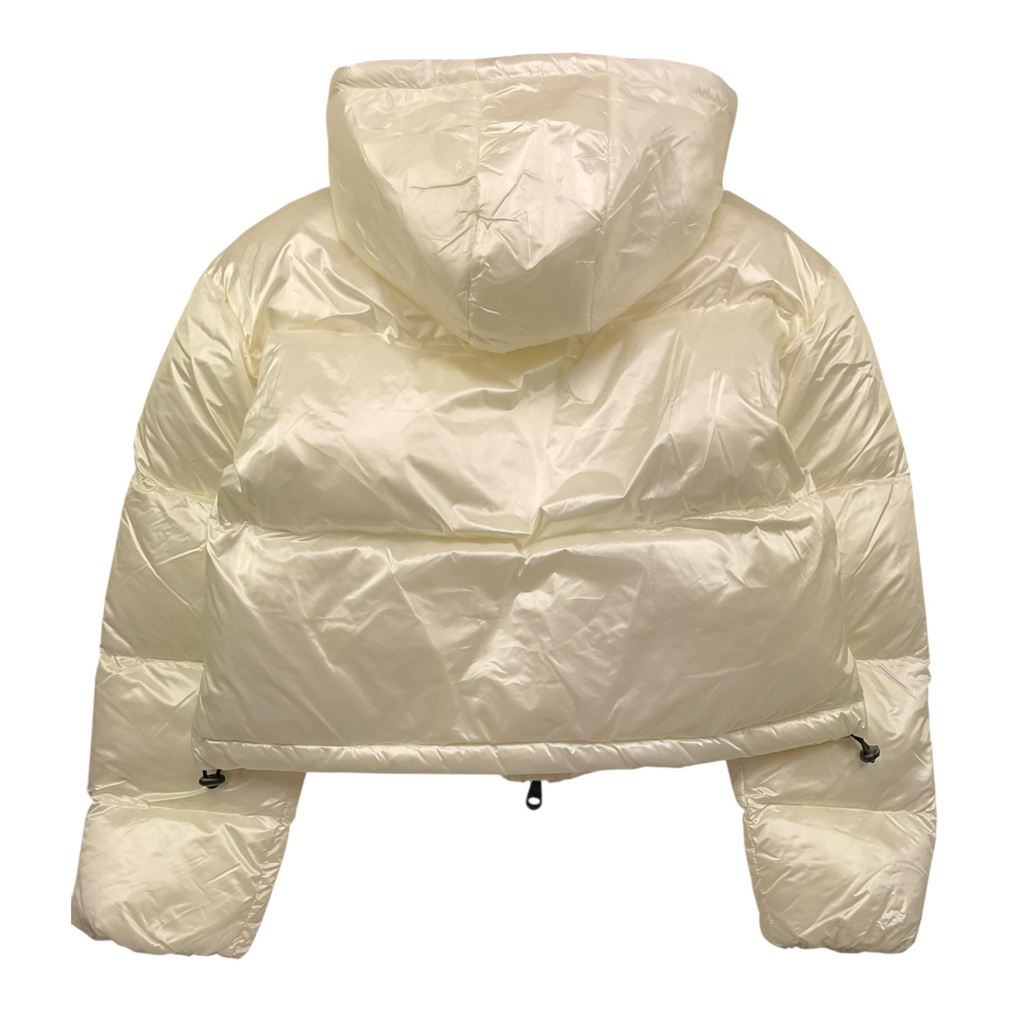 REFRIGIWEAR giubbino tinta unita con zip e cappuccio Panna per Bambina RWG961X PANNA REFRIGIWEAR 